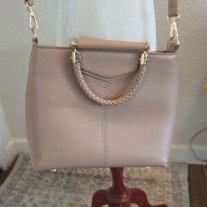 Miztique Taupe Shoulder Bag